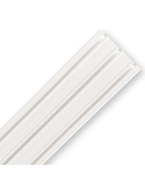 Bilarch 3 Raylı Korniş Perde Rayı Kaliteli Sağlam Ambalaj (320 Cm)