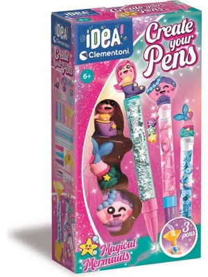 Clementoni Idea Kalem Tasarım Seti Denizkızları
