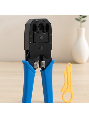 RJ45/CAT5 3'ü1 Arada Krimp Pensesi