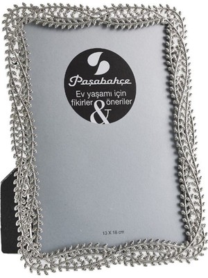 Paşabahçe Sarmaşık Çerçeve 13X18 cm Silver, Şık Fotoğraf Çerçevesi