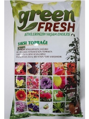 Ekodoğa Çiçek Toprağı 20 Lt Yerli Torf Saksı Bitki Perlit Karışımlı Bahçe