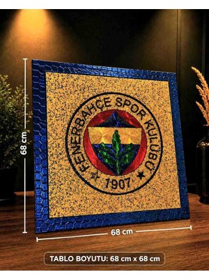 Gündüz Ticaret El Yapımı Fenerbahçe Filografi Tablosu Özel Tasarım