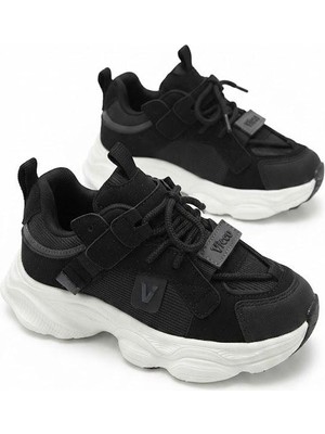 Vicco Ceni Siyah Anatomik Rahat Sneaker Kız Çocuk Ayakkabı 346.F26K.125