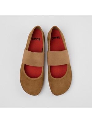 Camper Right Nina Kahverengi Kadın Makosen / Babet CMP21595-265 CMP.004