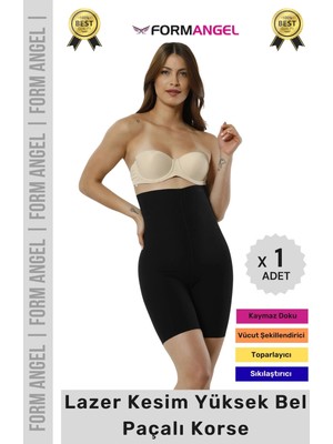 Floranova #korse Iz Göstermeyen Kaymaz Lazer Kesim Toparlayıcı Rahat Yüksek Bel Hayalet Slip Korse - 1 Adet