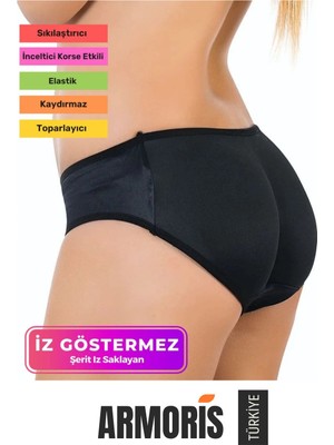 Floranova #korse Iz Göstermeyen Şekillendirici Toparlayıcı Sıkılaştırıcı Popo Kaldırıcı Kaymaz Lazer Kesim