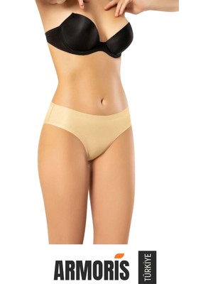 Floranova #külot Dikişsiz Lazer Kesim Kaymaz Popo Şekillendirici Toparlayıcı Kadın Midi Slip