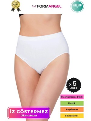 Floranova #batokorse Seamless Karın Toparlayıcı Sıkılaştırıcı Kadın Dikişsiz Yüksek Bel Bato Korse - 5 Adet