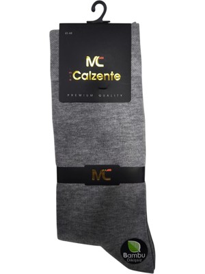 Mia Calzente 12'li Bambu Likra Erkek Çorap