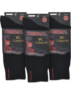 Mia Calzente 3'lü Thermal (Termal) Erkek Çorabı