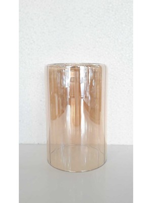 Empressco Bal Boru Şeklinde Fanus Avize Camı E27 (Eni 10 CM,BOYU15 Cm)