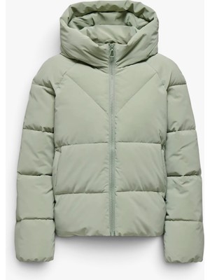 Only Onlece Puffer Jacket Cs Otw Kadın Yeşil Ceket - 4654039