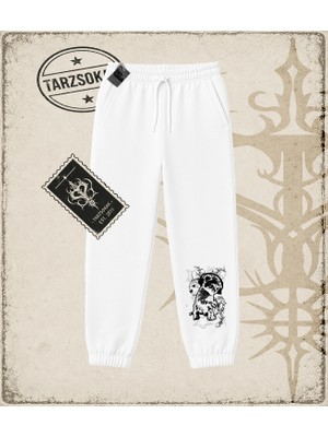 Tarzsokak Gotik & Grunge Streetwear Cat Retro (1) Unisex Jogger Eşofman Altı
