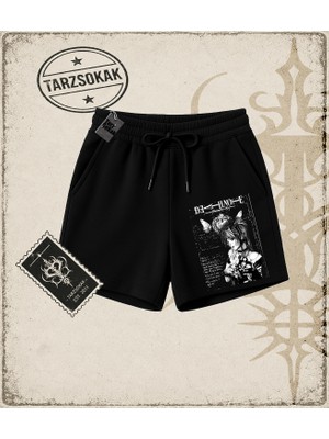 Tarzsokak Gotik & Grunge Streetwear Deat Note Unisex Şort
