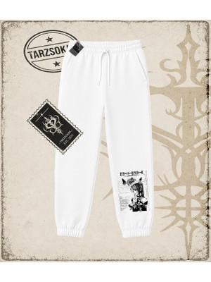 Tarzsokak Gotik & Grunge Streetwear Deat Note Unisex Jogger Eşofman Altı