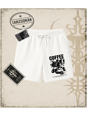 Tarzsokak Gotik & Grunge Streetwear Coffe Dream Unisex Şort