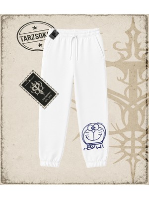 Tarzsokak Gotik & Grunge Streetwear Doraemon Unisex Jogger Eşofman Altı