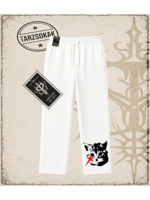 Tarzsokak Gotik & Grunge Streetwear Gatstar Unisex Baggy Eşofman Altı