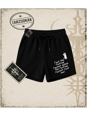 Tarzsokak Gotik & Grunge Streetwear Fuuck The Fuuckıng Fuuckers Unisex Şort