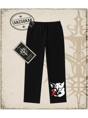 Tarzsokak Gotik & Grunge Streetwear Gatstar Unisex Baggy Eşofman Altı
