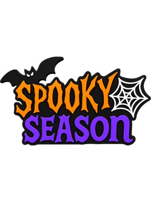 Yapı3D Happy Halloween Dekoratif Masa ve Duvar Süsü | Cadılar Bayramı Parti Dekoru |