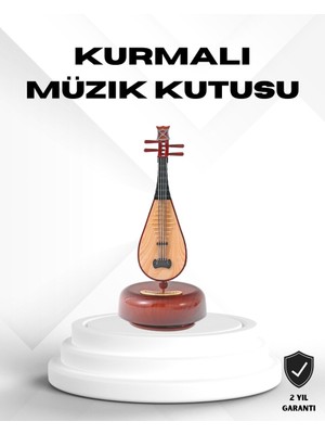 Mabelme Figürlü Müzik Kutusu Zarif Melodili Dekoratif Model