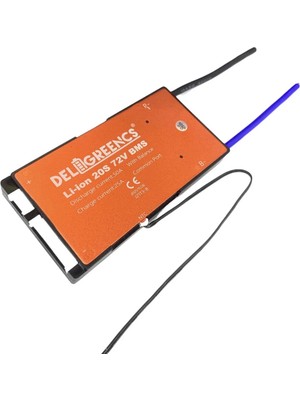 3D Sepetim Deligreencs - 20S 50A Lı-Ion Bms Kartı Sensörlü Ortak Port