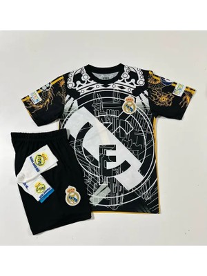 Ozsports R.madridd 2024/25 Yeni Sezon Cristiano Ronaldo Konsept Çocuk Forması 4'lü Set (Armalı)