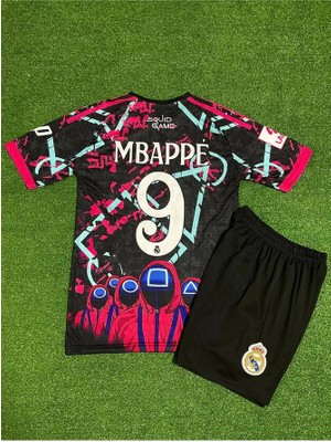 Ozsports Real Madrid Kylian Mbappe Özel Konsept Çocuk Forması (Squid Game)