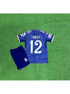 Ozsports Real Madrid 2025/26 Yeni Sezon Şampiyonlar Ligi Trent Alexander-Arnold Alternatif Çocuk Forması