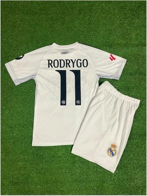 Ozsports Real Madrid 2025/26 Yeni Sezon Rodrygo Iç Saha Cocuk Forması