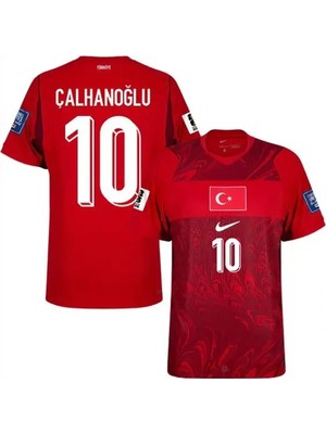 Ozsports Türkiye Fifa 2026 Dünya Kupası Hakan Çalhanoğlu Yetişkin Forması (Red)