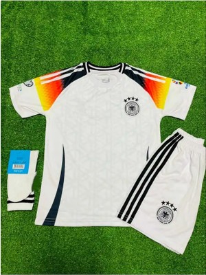 Ozsports Almanya Euro 2024 Isimsiz Iç Saha Çocuk Forması 3'lü Set