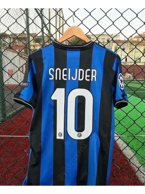 Ozsports Inter 2010 Madrid Şampiyonlar Ligi Finali Wesley Sneijder Nostalji Forması