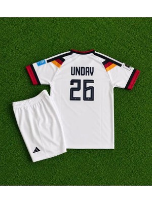 Ozsports Almanya 2026 Dünya Kupası Deniz Undav Çocuk Forması 2'li Set
