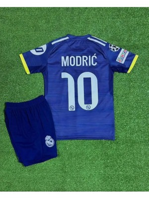 Ozsports Real Madrid 2025/26 Yeni Sezon Şampiyonlar Ligi Luka Modric Alternatif Çocuk Forması