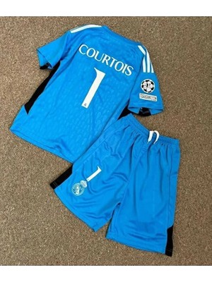 Ozsports R.e.a.l.m.a.d.r.i.d 2022/23 Sezonu Thibaut Courtois Kaleci Çocuk Forması