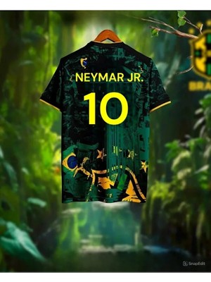 Ozsports Brezily Neymar Yeşil 10- Isimli Forma