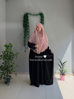 Yüsra Collection Tesettür Gölgeli Oval Sufle