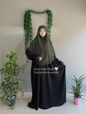 Yüsra Collection Tesettür Gölgeli Oval Sufle