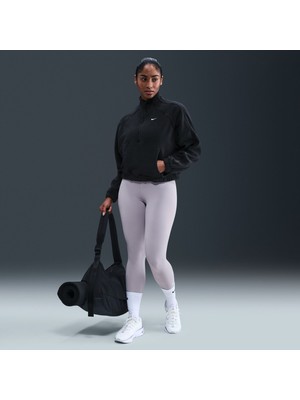 Nike One Therma-Fıt Yarım Fermuarlı Oversize Kadın Polar Sweatshirt | IO0182