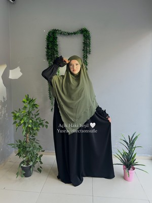 Yüsra Collection Tesettür Sufle Şifon Uzun Boy