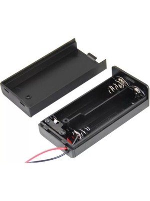 Mabelme Powermaster  2'li Aa Kapaklı Switch'li Pil Yuvası (IC-233C