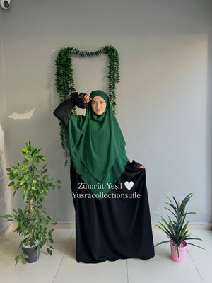 Yüsra Collection Tesettür Sufle Şifon Uzun Boy