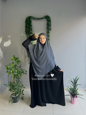 Yüsra Collection Tesettür Sufle Şifon Uzun Boy