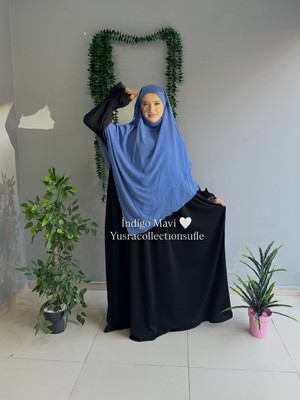 Yüsra Collection Tesettür Sufle Şifon Uzun Boy