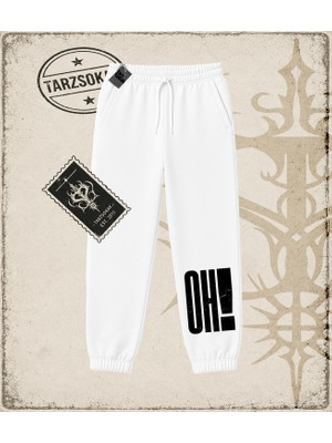 Tarzsokak Gotik & Grunge Streetwear Oh! Unisex Jogger Eşofman Altı