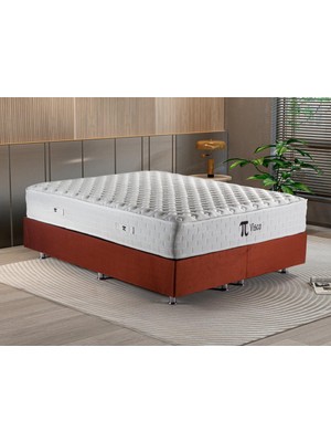 Niron Yatak Pinotte Pi Visco Çift Kişilik Lüks Full Ortopedik Pakey Yaylı Yumuşak Yatak 150x200 cm
