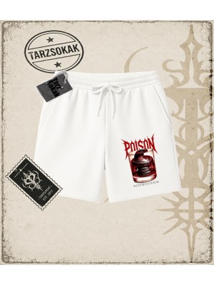 Tarzsokak Gotik & Grunge Streetwear Poıson Unisex Şort