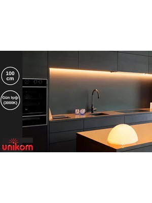 St. Morritz Mutfak Tezgah Altı Dekoratif LED Aydınlatma Armatür 100 cm On-Off Tuşlu Gün Işığı
